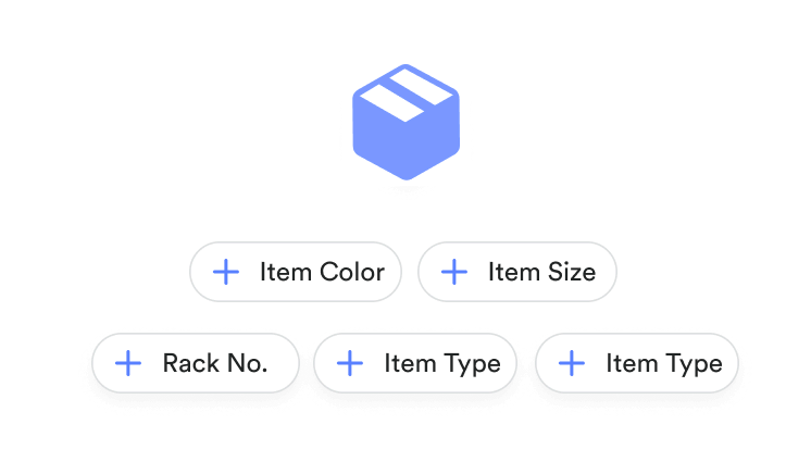 Add custom fields for easy inventory management